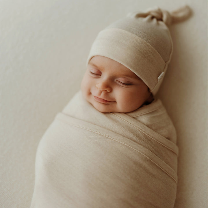 Merino Kids Cocooi Baby Wrap - Natural