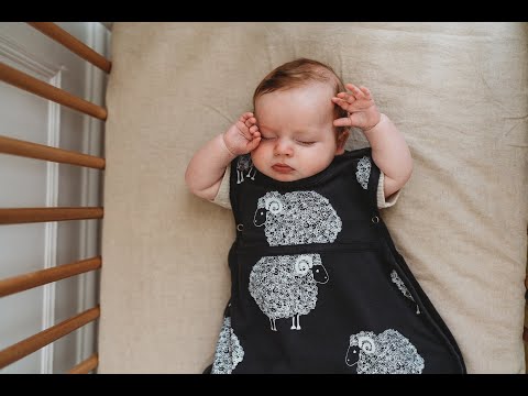 Merino Kids Go Go Sleeping Bag - All Seasons - Misty Rose Stripe