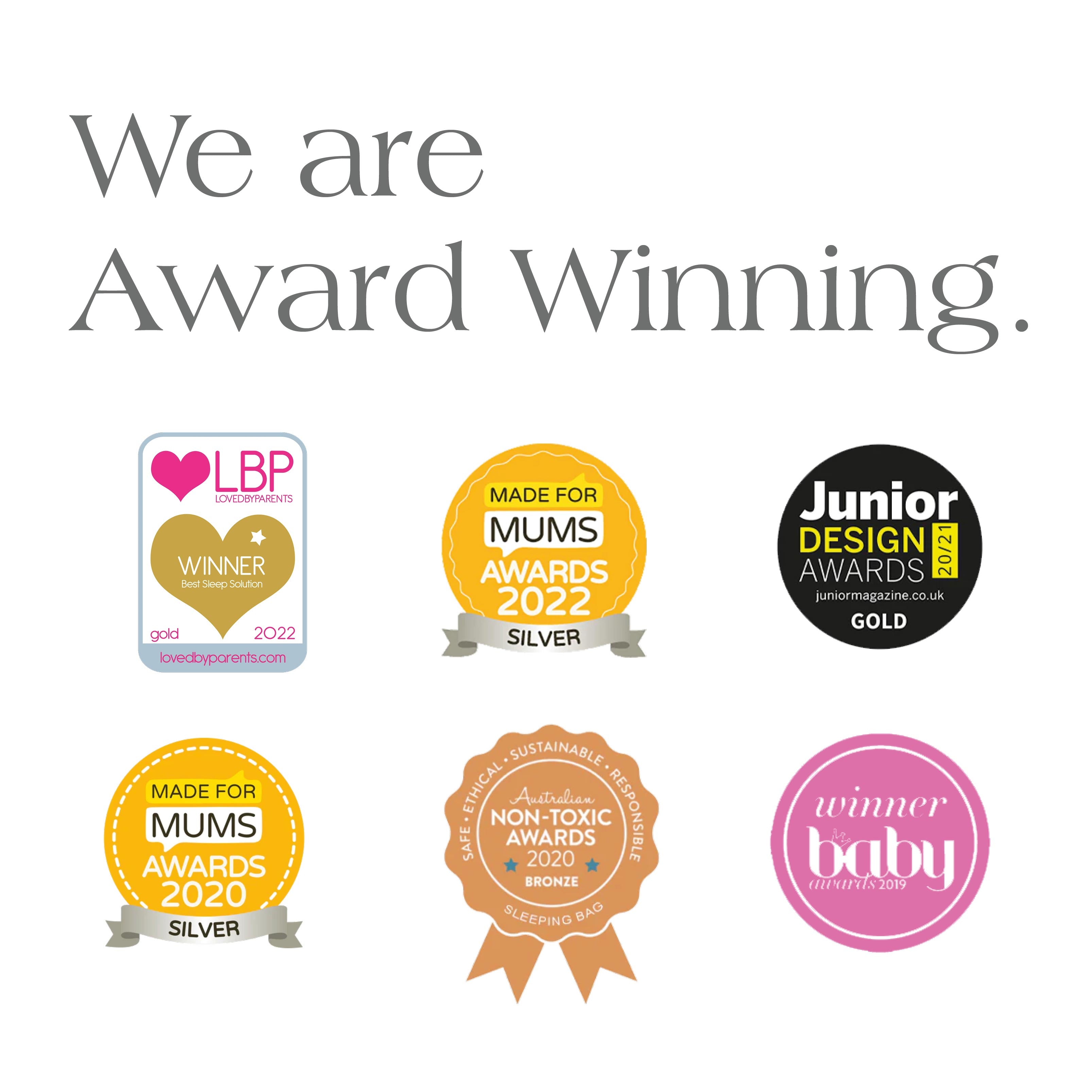 Merino Kids Award Logos Mobile