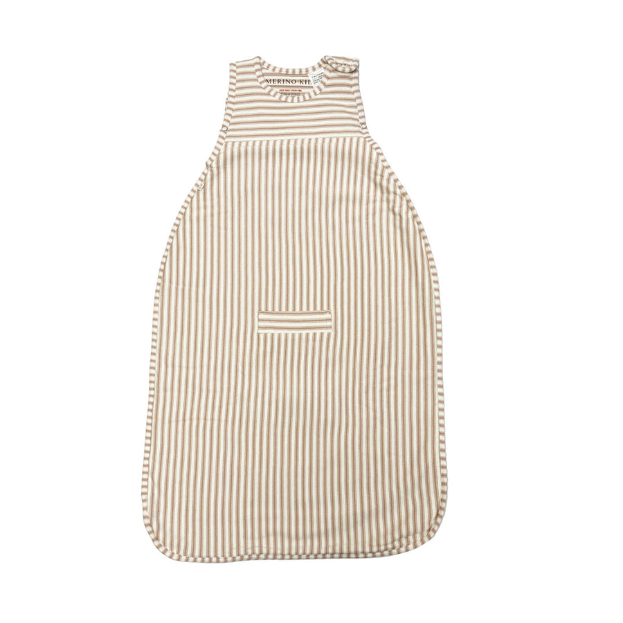 Merino Kids Go Go Sleeping Bag - Duvet Weight - Variegated Stripe Mauve
