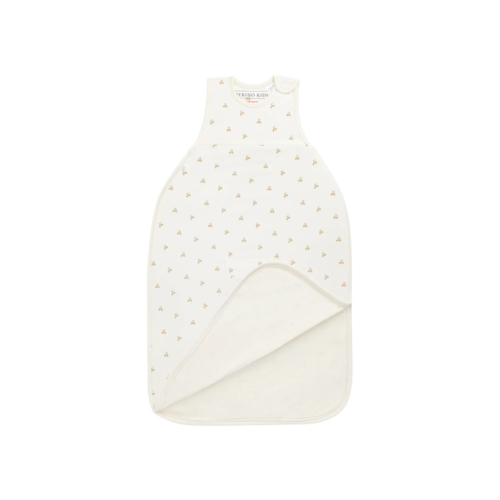 Merino Kids Go Go Sleeping Bag - All Seasons -  Acorn Print