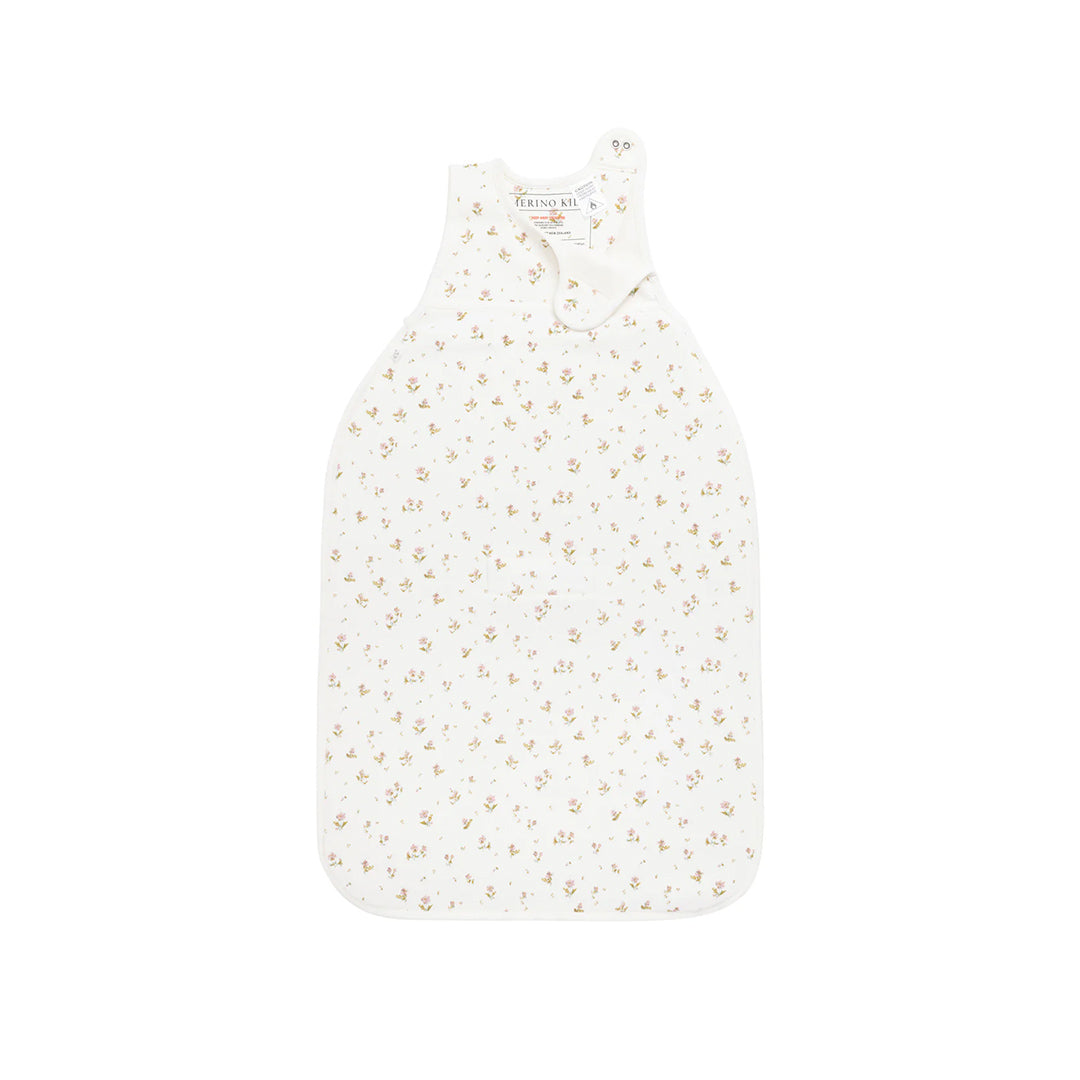 Merino Kids Go Go Sleeping Bag - All Seasons - Floral Print