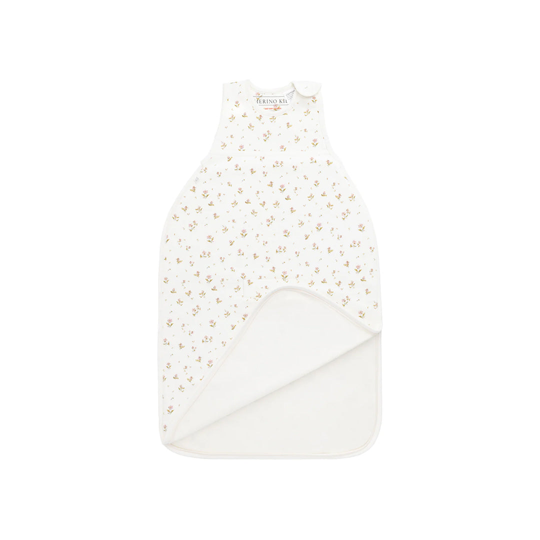 Merino Kids Go Go Sleeping Bag - All Seasons - Floral Print