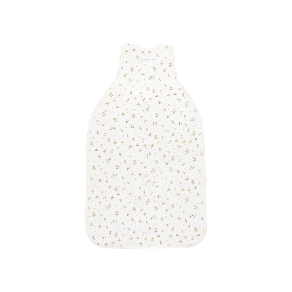 Merino Kids Go Go Sleeping Bag - Duvet Weight -  Floral Print