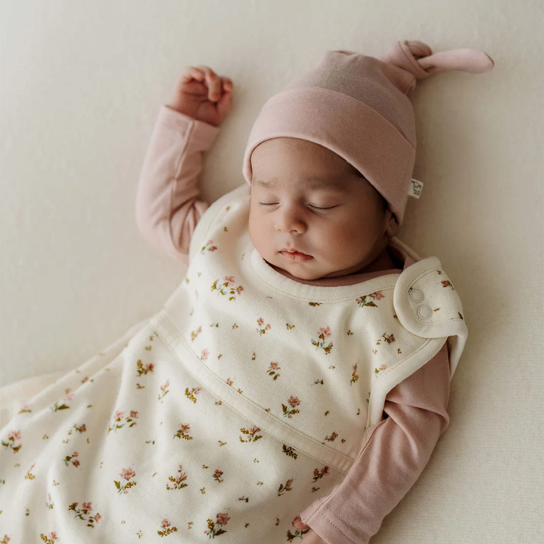 Merino Kids Go Go Sleeping Bag - Duvet Weight -  Floral Print
