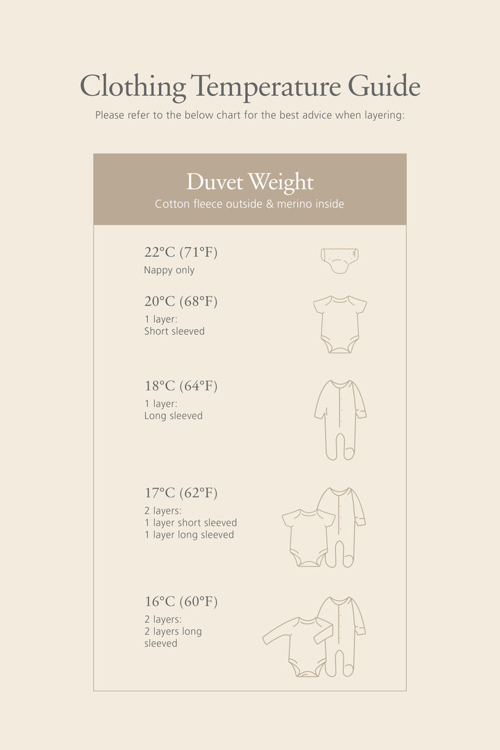 Merino Kids Go Go Sleeping Bag - Duvet Weight - Variegated Stripe Mauve