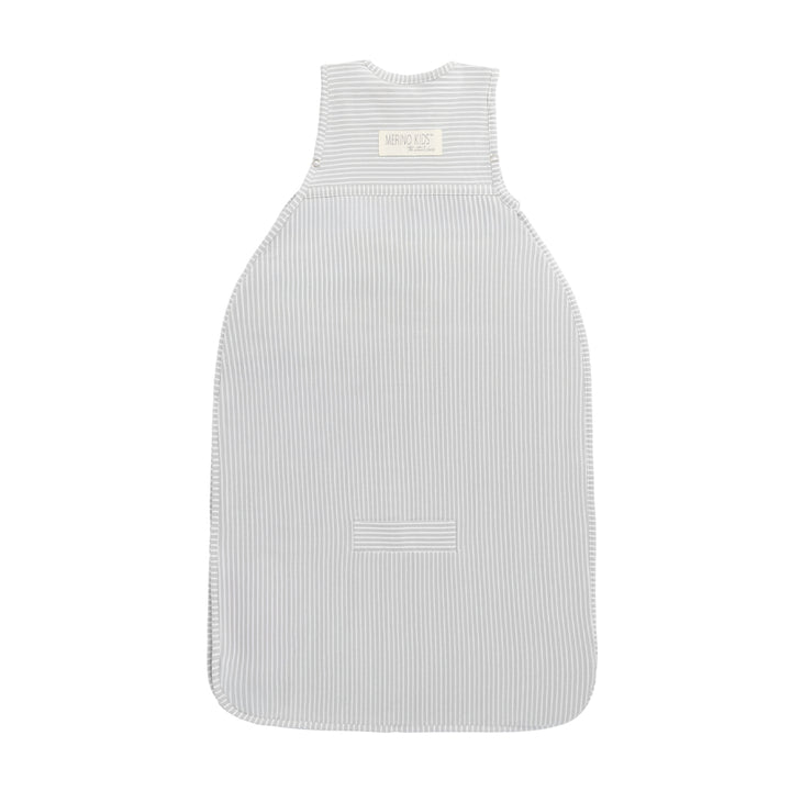 Merino Kids Go Go Sleeping Bag - All Seasons - Turtle Dove Stripe