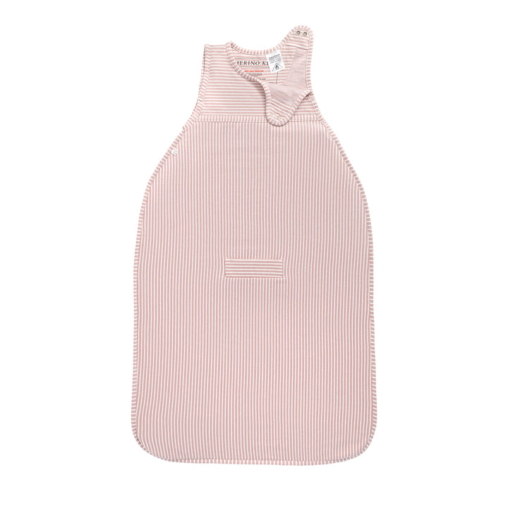 Merino Kids Go Go Sleeping Bag - All Seasons - Misty Rose Stripe