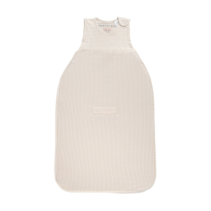 Merino Kids Go Go Sleeping Bag - All Seasons - Sandstone Stripe