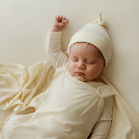 Merino Kids Merino Beanie - Cloud