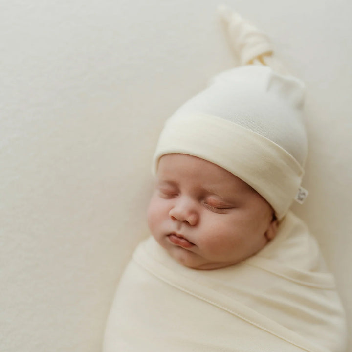 Merino Kids Merino Beanie - Cloud