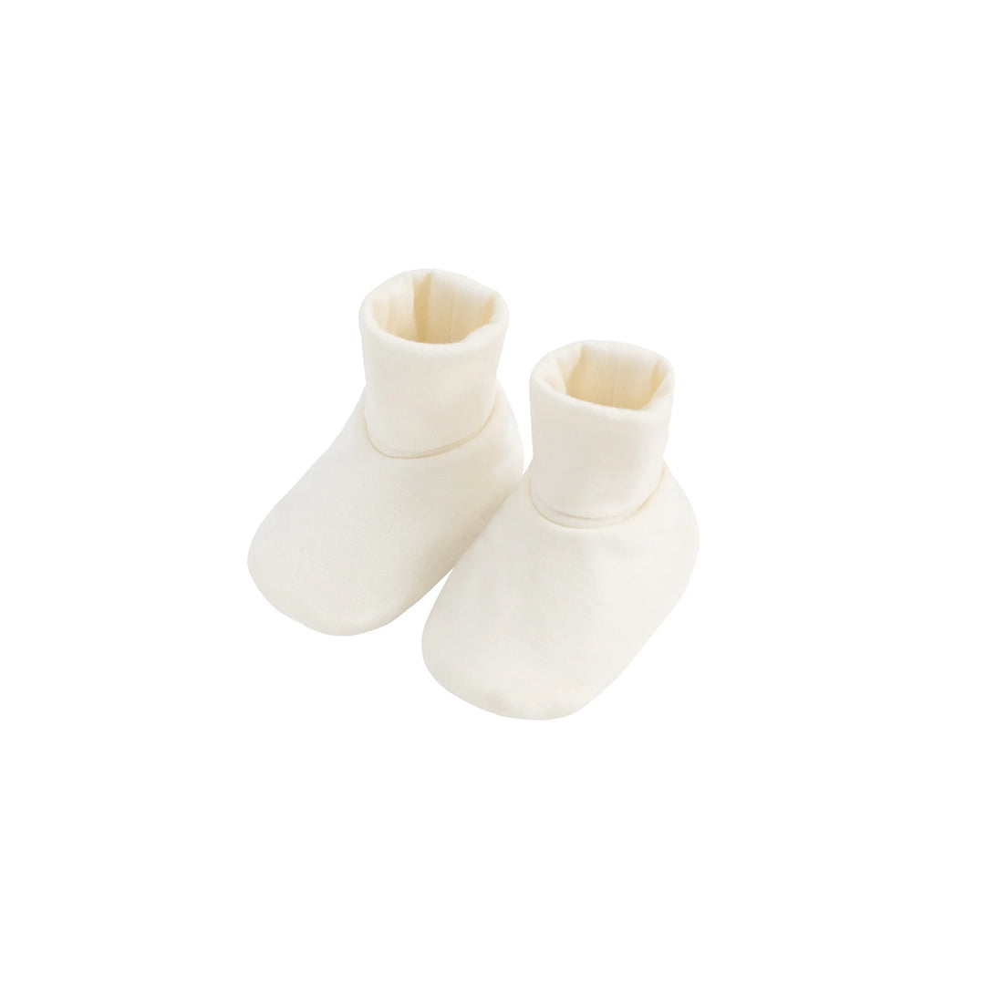 Merino Kids Merino Booties - Cloud