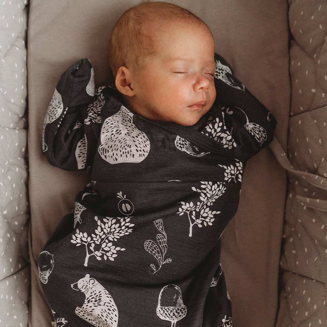 Licupiee Newborn Girls Boys Cotton Nightgown Long Sleeve Romper Sleeper Gown  Striped Sleeping Bags Coming Home Outfits - Walmart.com
