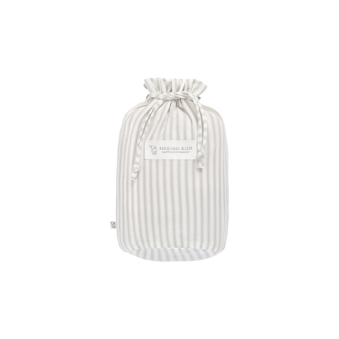 Merino Kids Go Go Sleeping Bag - Duvet Weight - Variegated Stripe Mist