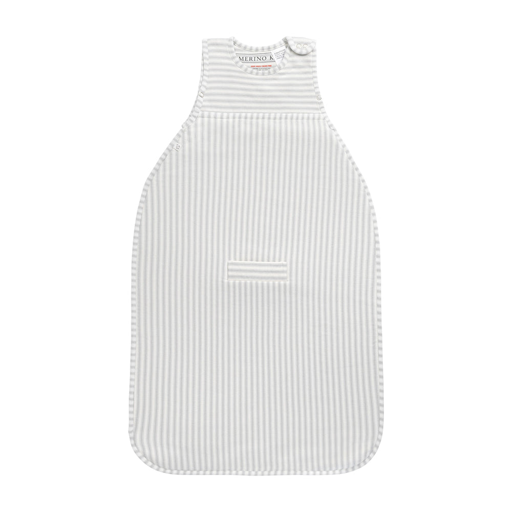 Merino Kids Go Go Sleeping Bag - Duvet Weight - Variegated Stripe Mist