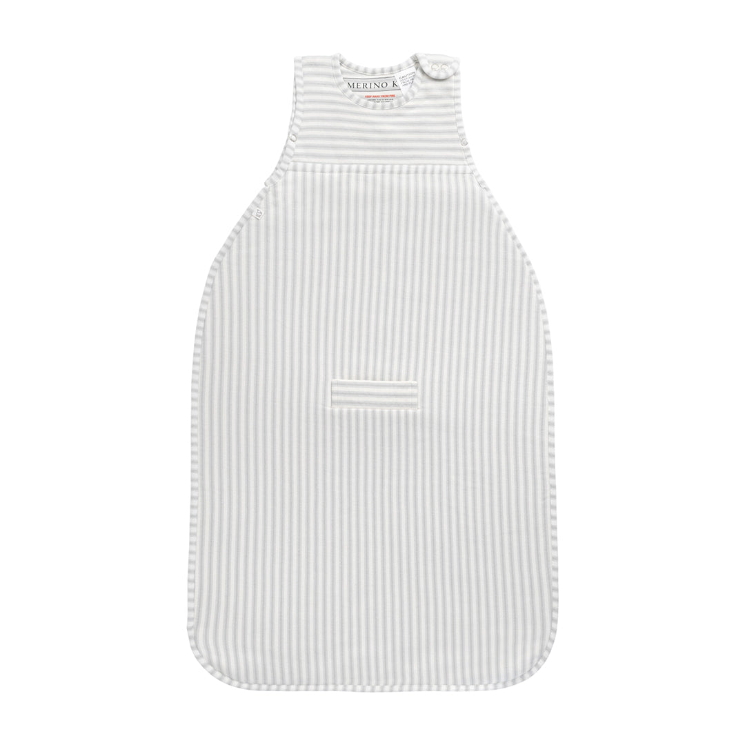 Merino Kids Go Go Sleeping Bag - Duvet Weight - Variegated Stripe Mist