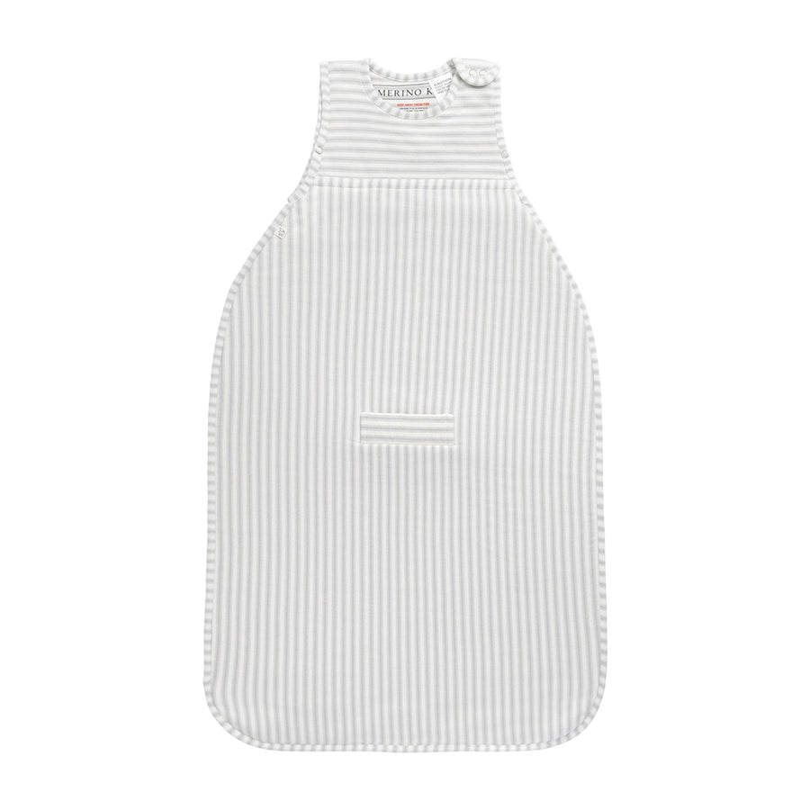 Merino Kids Go Go Sleeping Bag - Duvet Weight - Variegated Stripe Mist