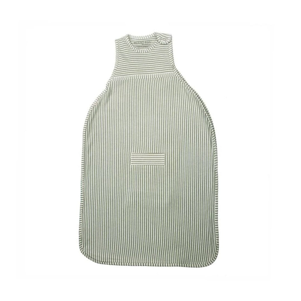 Merino Kids Go Go Sleeping Bag - All Seasons - Olive Stripe