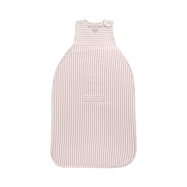 Merino Kids Go Go Sleeping Bag - Duvet Weight - Variegated Stripe Mauve