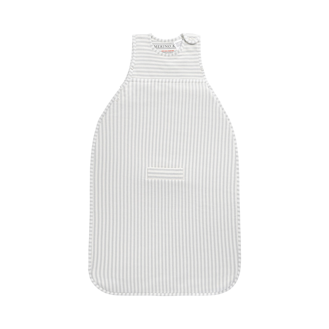 Merino Kids Go Go Sleeping Bag - Duvet Weight - Variegated Stripe Mist