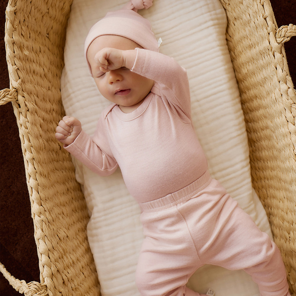 Merino Kids Merino Legging - Cloud Pink