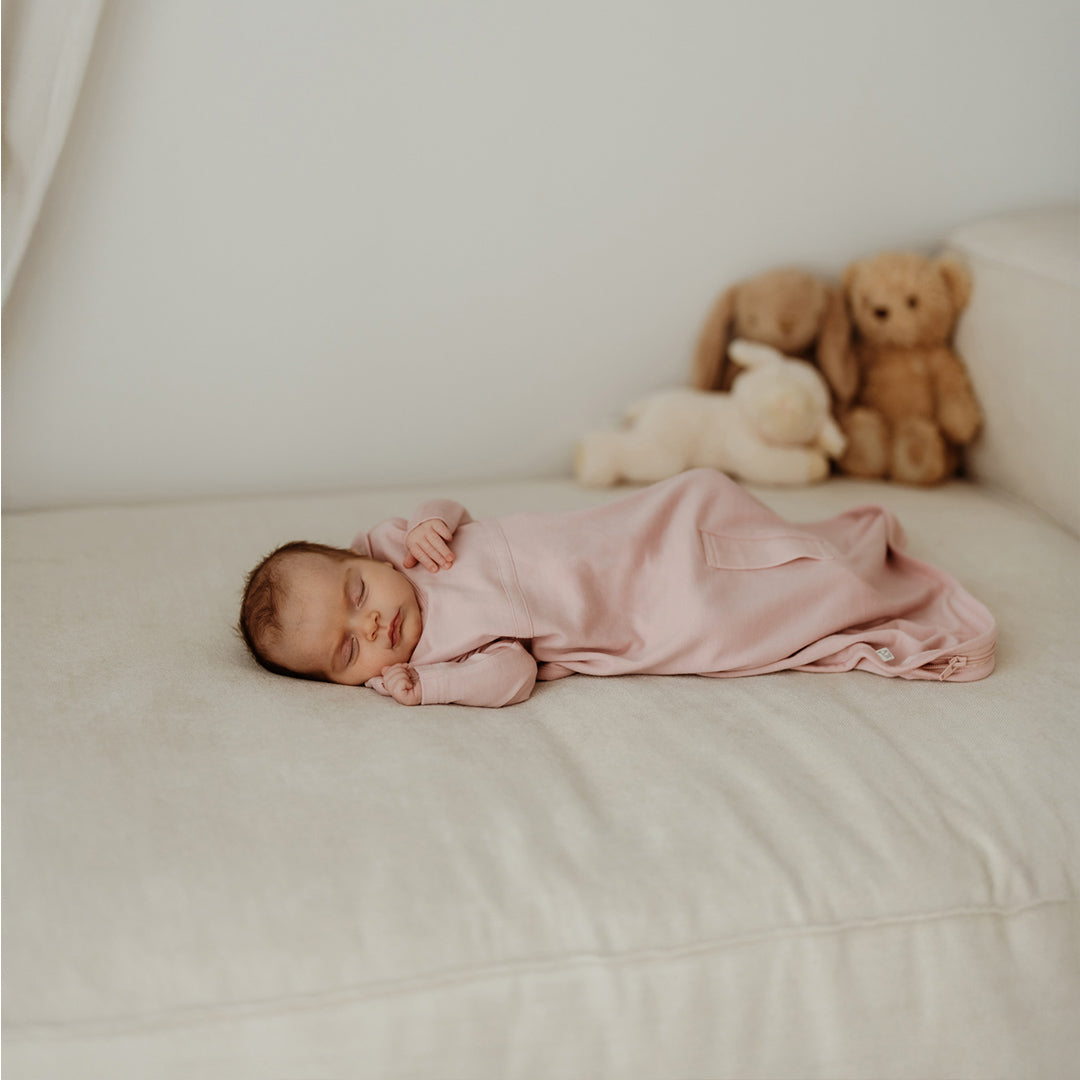 Merino Kids Cocooi Sleeping Bag - Cloud Pink