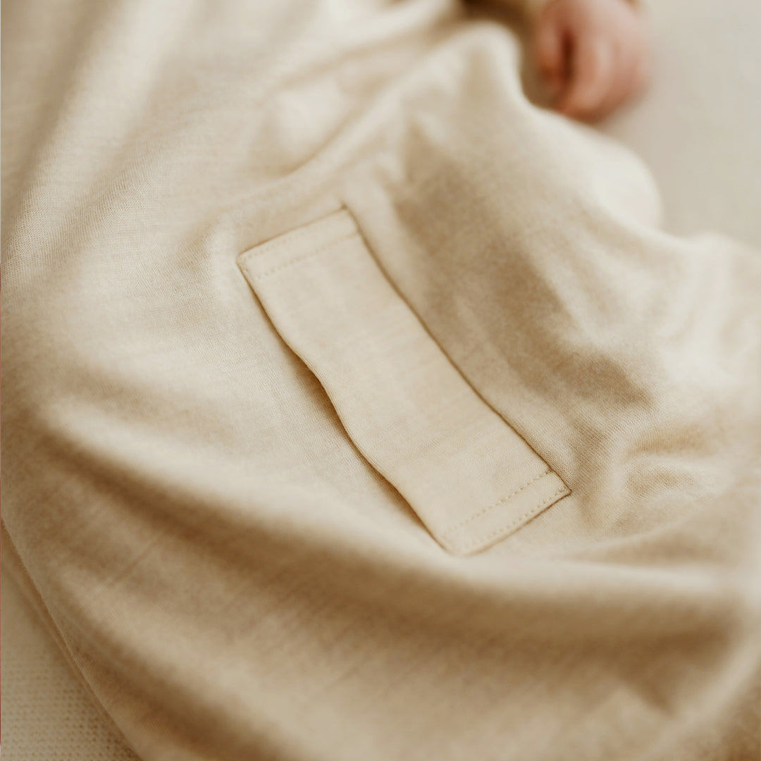 Merino Kids Cocooi Sleeping Bag - Natural