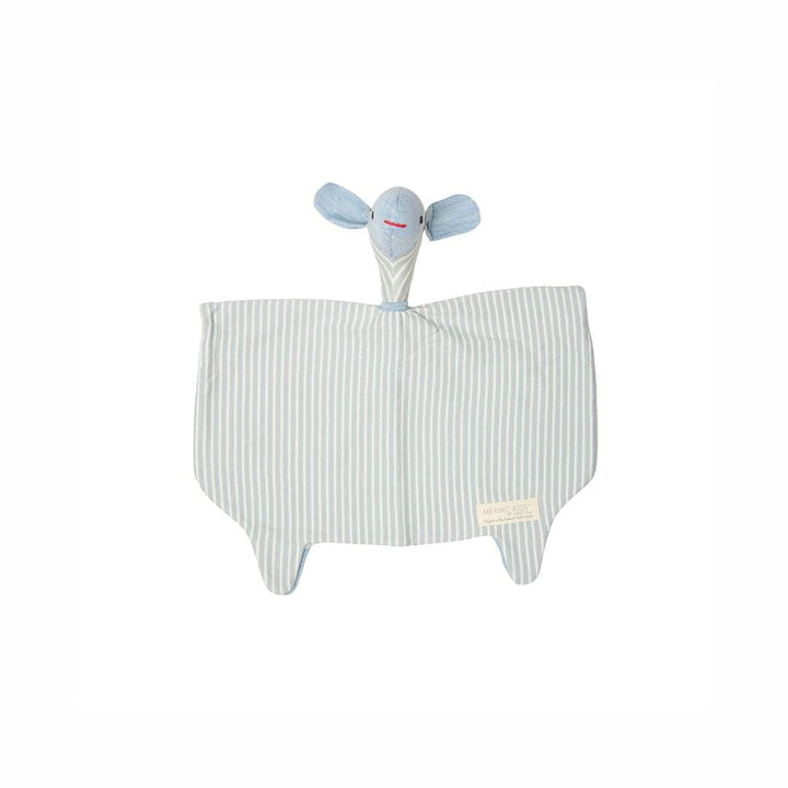 Merino Kids Snuggle Toy Comforter - Turtle Dove Stripe-Comforters-Turtle Dove- | Merino Kids UK